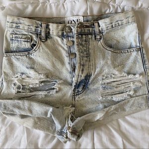 One Teaspoon Outlaws Shorts